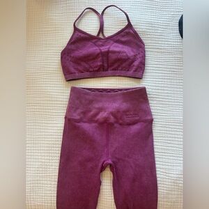 Spiritual Gangster Seamless set in Dark Dahlia